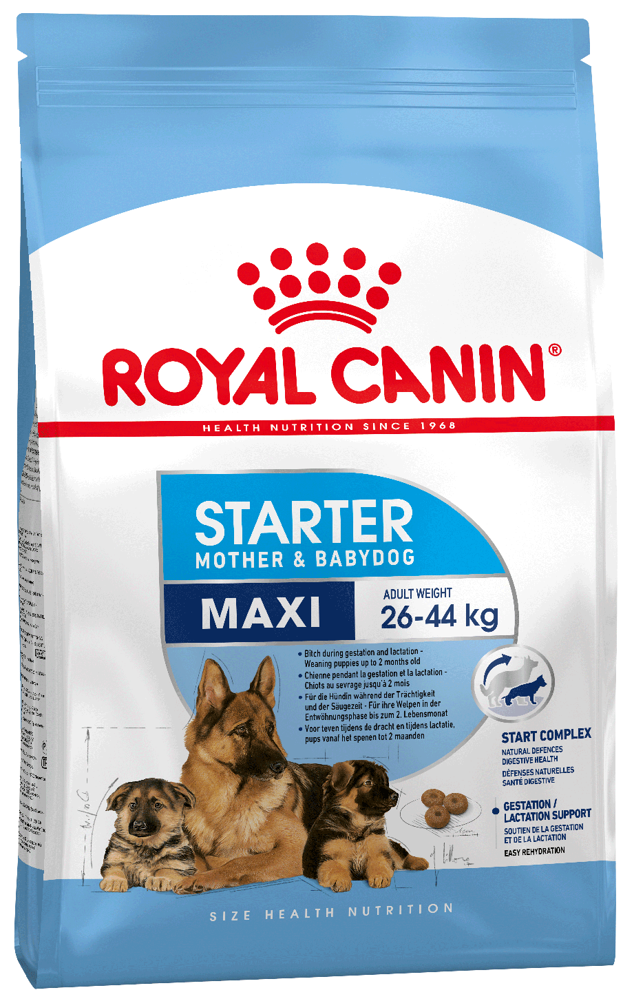 сухой корм royal canin maxi starter для щенков крупных пород