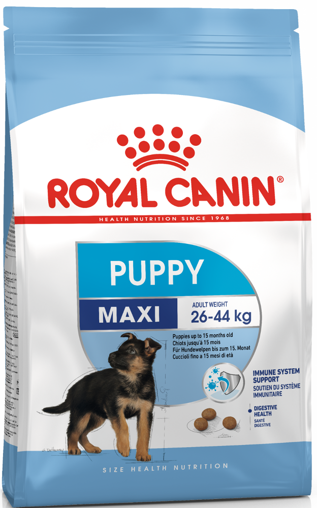 сухой корм royal canin maxi puppy для щенков крупных пород