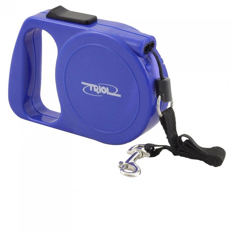 triol, поводок - рулетка для собак  fusion m, 5м до 25 кг, трос