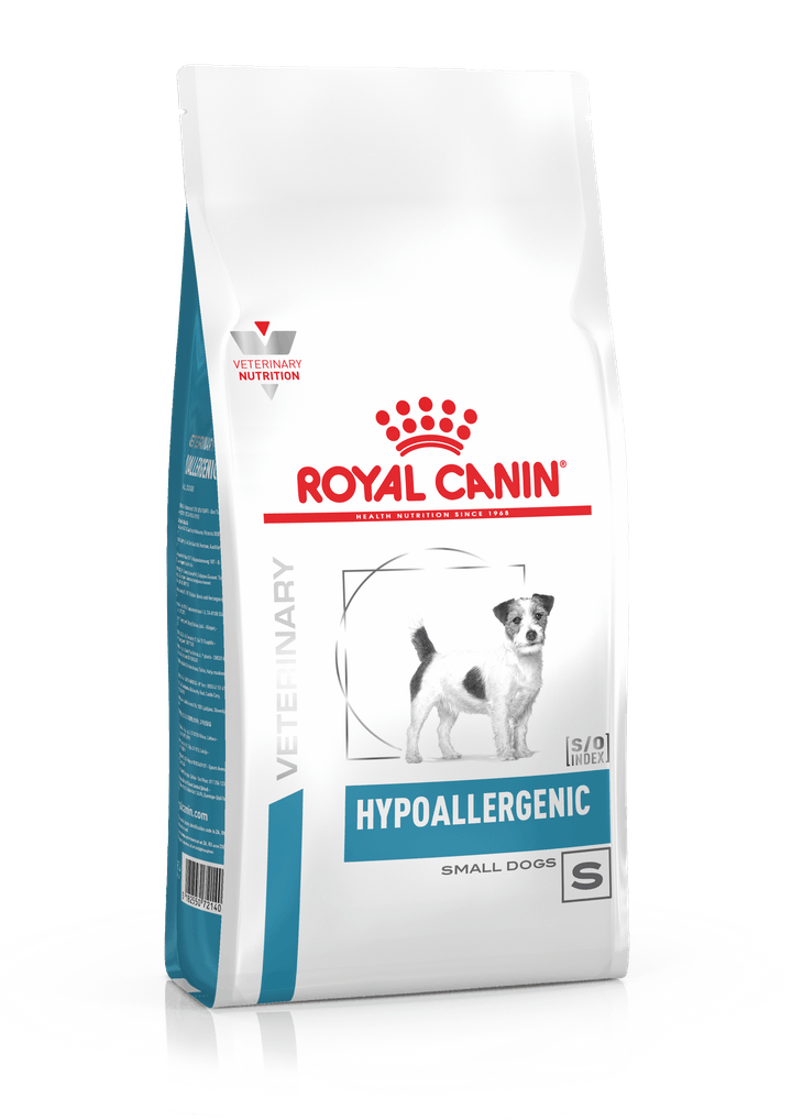 сухой корм для собак малых пород "royal canin hypoallergenic small dog" (роял канин), пищевая аллергия хсд 24