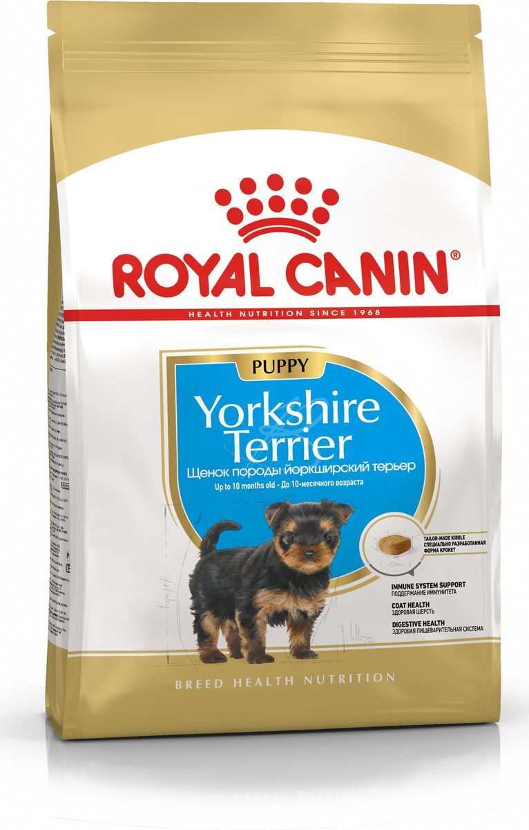 сухой корм для щенков породы йоркширский терьер "royal canin yorkshire terrier junior" (роял канин)