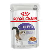 паучи для стерилизованных кошек "royal canin sterilised" (роял канин) в желе