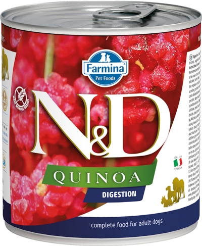 фармина n&d quinoa кон.д/собак помощь пищеварению