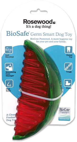 игрушка "арбуз био" ароматическая резиновая, 20 см
