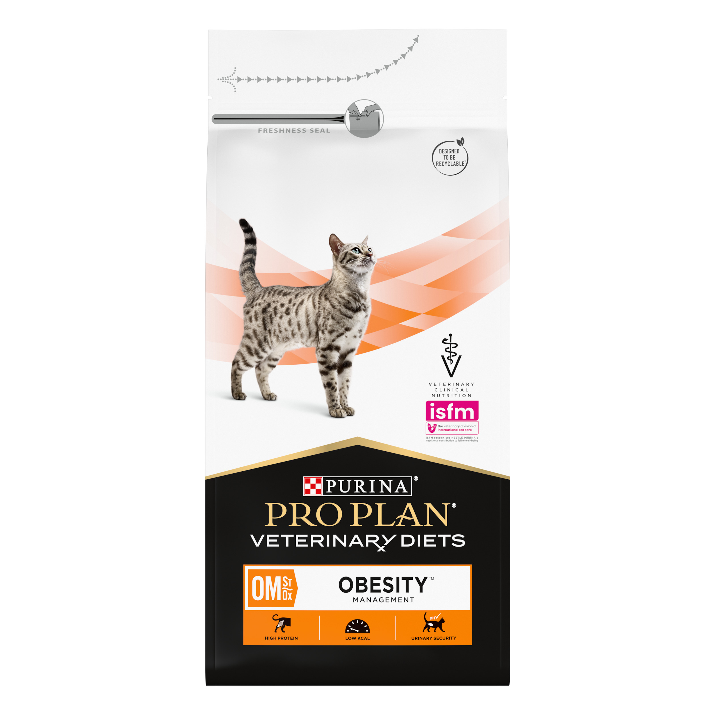 сухой корм для кошек "pro plan veterinary diet om obesity management" (проплан) при ожирении