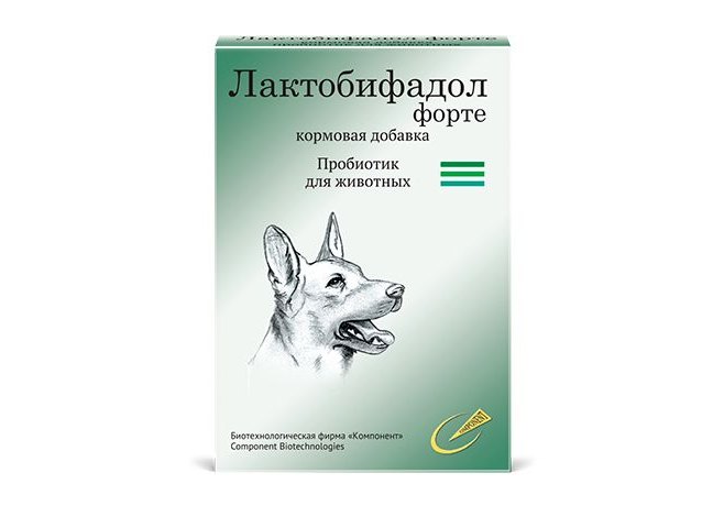 лактобифадол форте для собак, порошок для орального применения, 50 г
