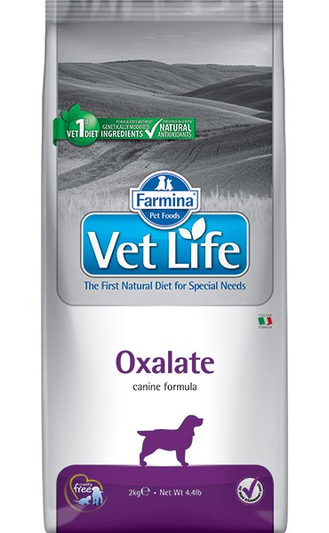 сухой диетичееский корм для собак профилактика и лечение мкб "farmina vet life oxalate" (фармина оксалат) с курицей