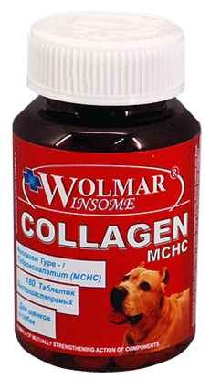 wolmar winsome collagen mchc, комплекс для защиты опорно-двигательного аппарата, таблетки, № 180