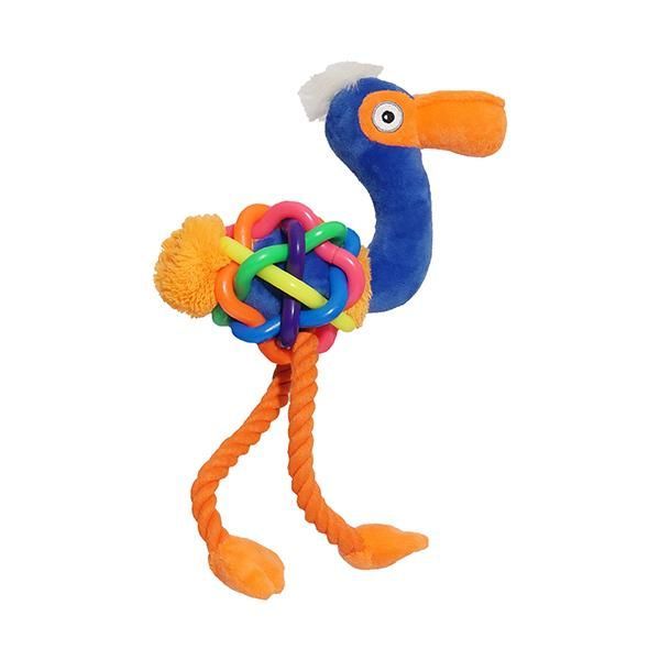 игрушка "фламинго макси" комбинированная мультиколор, 30 см