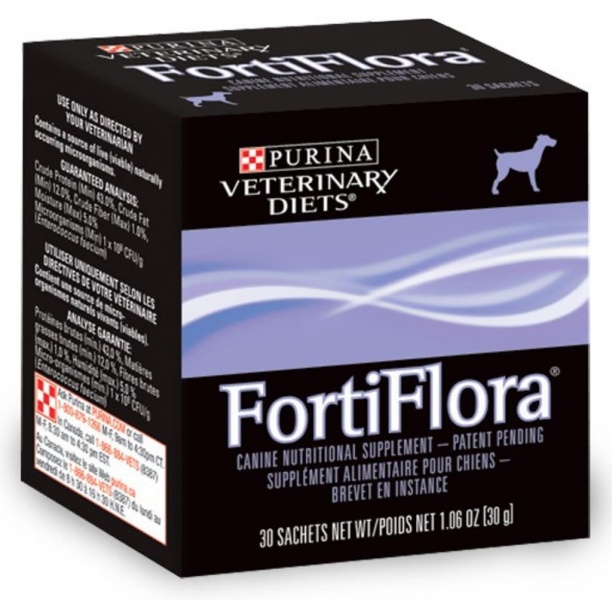 добавка для собак "purina veterenary diets fortyflora" (фортифлора), 1 шт