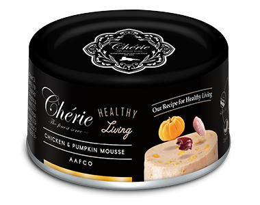 влажный корм для кошек "pettric cherie healthy living" (петтрик) мусс из курицы с тыквой