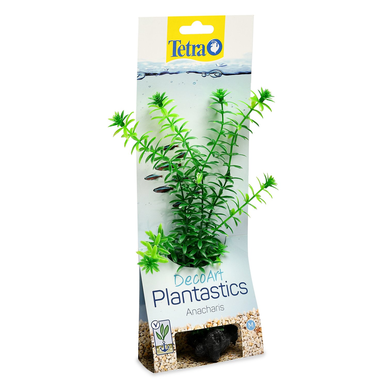 tetra deco art искусственное растение элодея m (23 см)