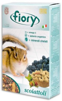 корм для белок "fiory scoiattoli" (фиори)