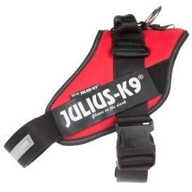 julius-k9 шлейка для собак idc®-powerharness 1 (63-85см/ 23-30кг), красный