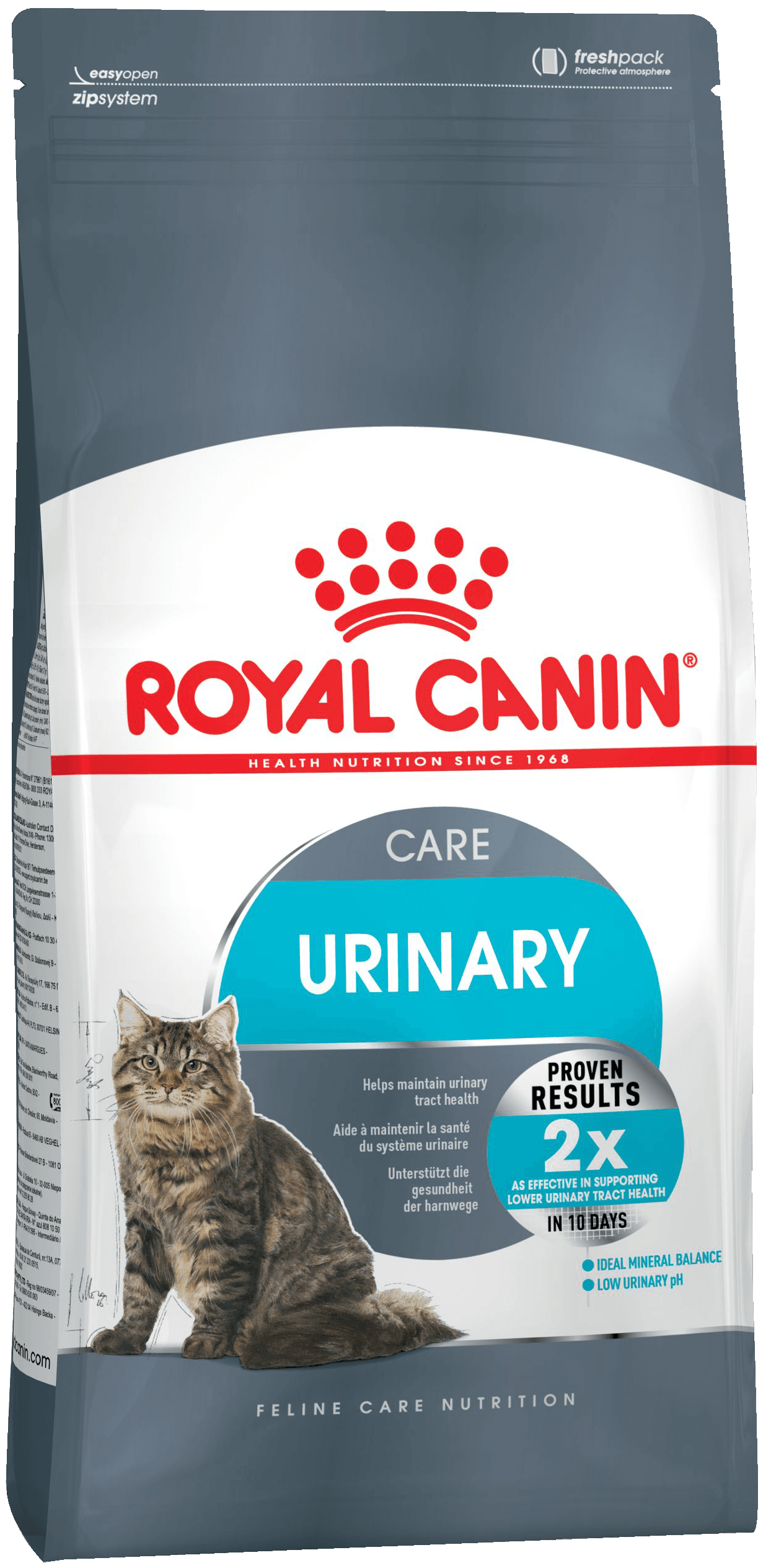 сухой корм для профилактики мкб у кошек "royal canin urinary care" (роял канин)