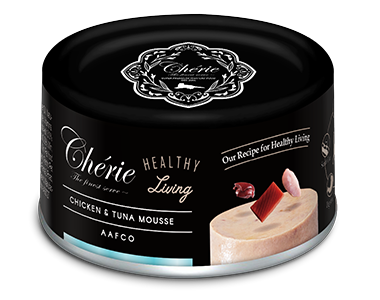 влажный корм для кошек "pettric cherie healthy living" (петтрик) мусс из курицы и тунца