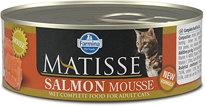 консервы для кошек "farmina matisse" (фармина) мусс с лососем