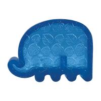 игрушка для собак "kong squeezz zoo" слон малый (12х9 см)