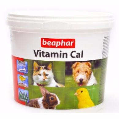 beaphar 12410 vitamin cal витаминная смесь для укрепления иммунитета у собак, кошек, птиц, грызунов 250г