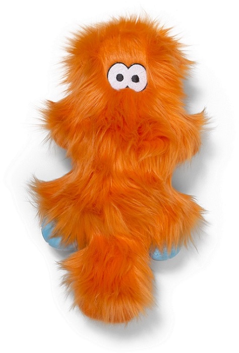 zogoflex rowdies игрушка плюшевая для собак sanders 17 см оранжевая