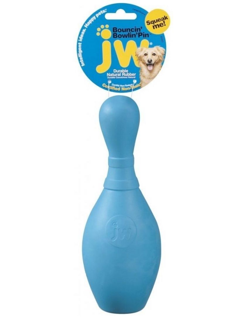 игрушка для собак jw bouncin bowlin pin "кегля" (s)