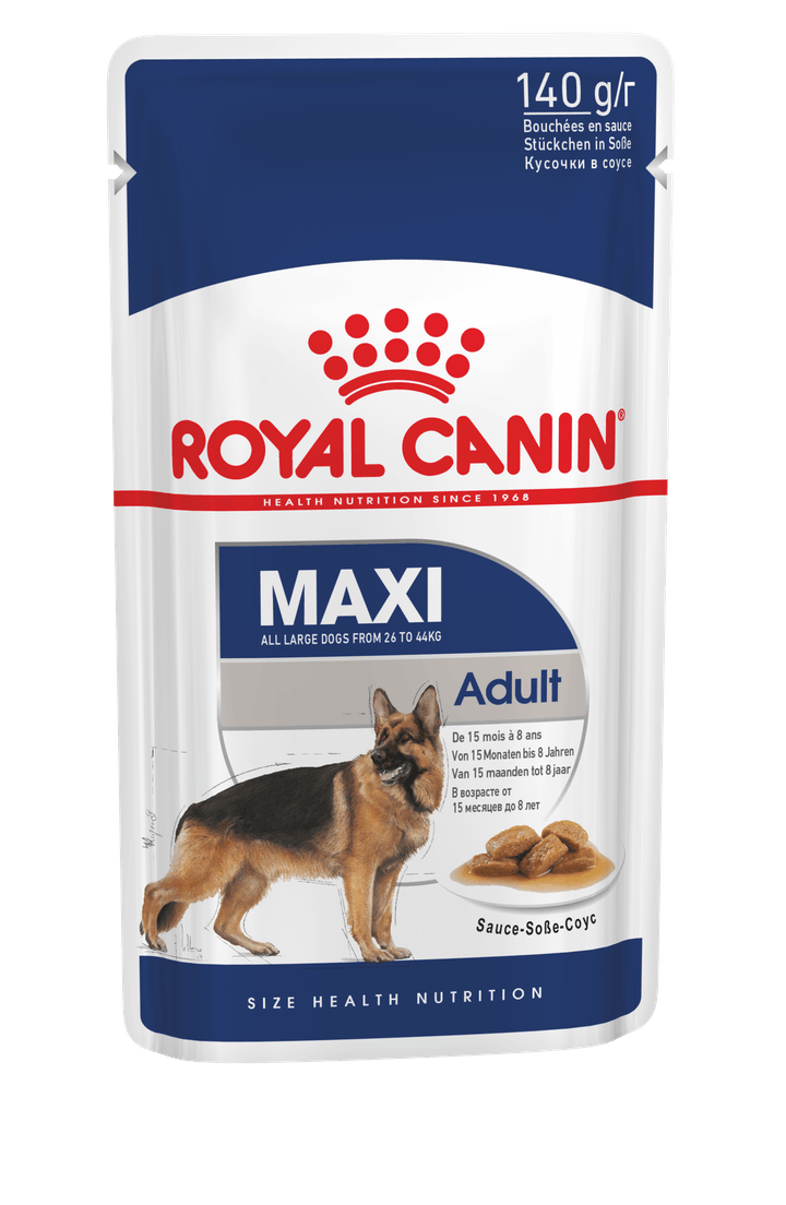 паучи royal canin maxi adult для взрослых собак крупных пород