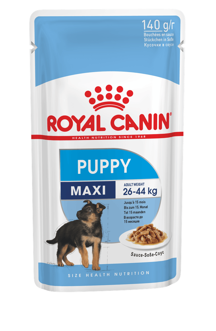 паучи royal canin maxi puppy для щенков крупных пород