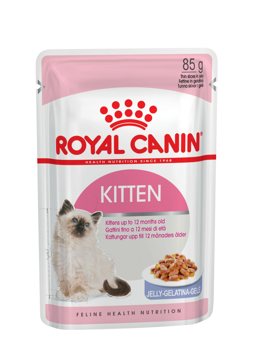 паучи для котят "royal canin kitten instinctive" (роял канин) в желе