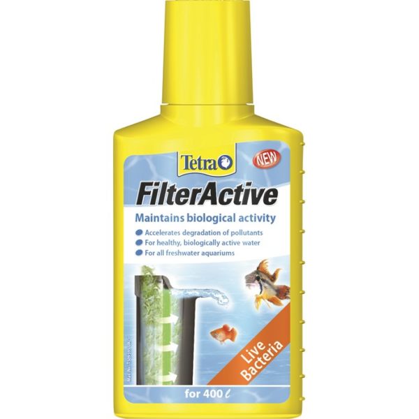 tetra filteractive кондиционер для поддержания биологической среды 100 мл