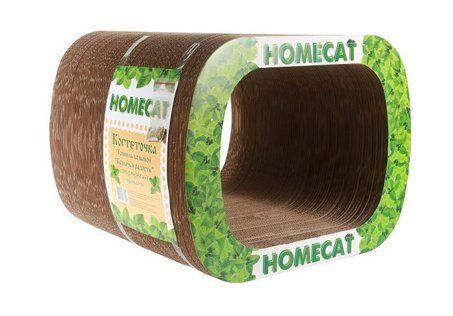 homecat кошачья радость 39х29,5х35 см когтеточка тоннель большой гофрокартон
