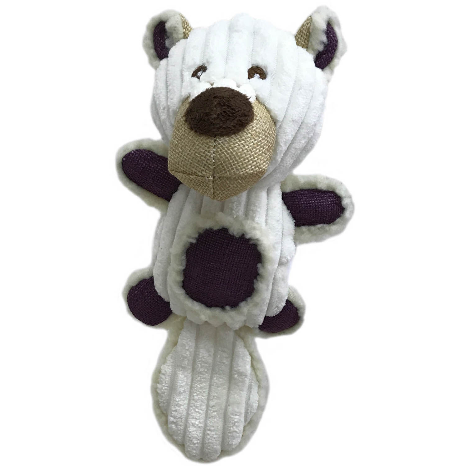 игрушка для собак "petpark" медведь с большим хвостом, размер s (25 см)