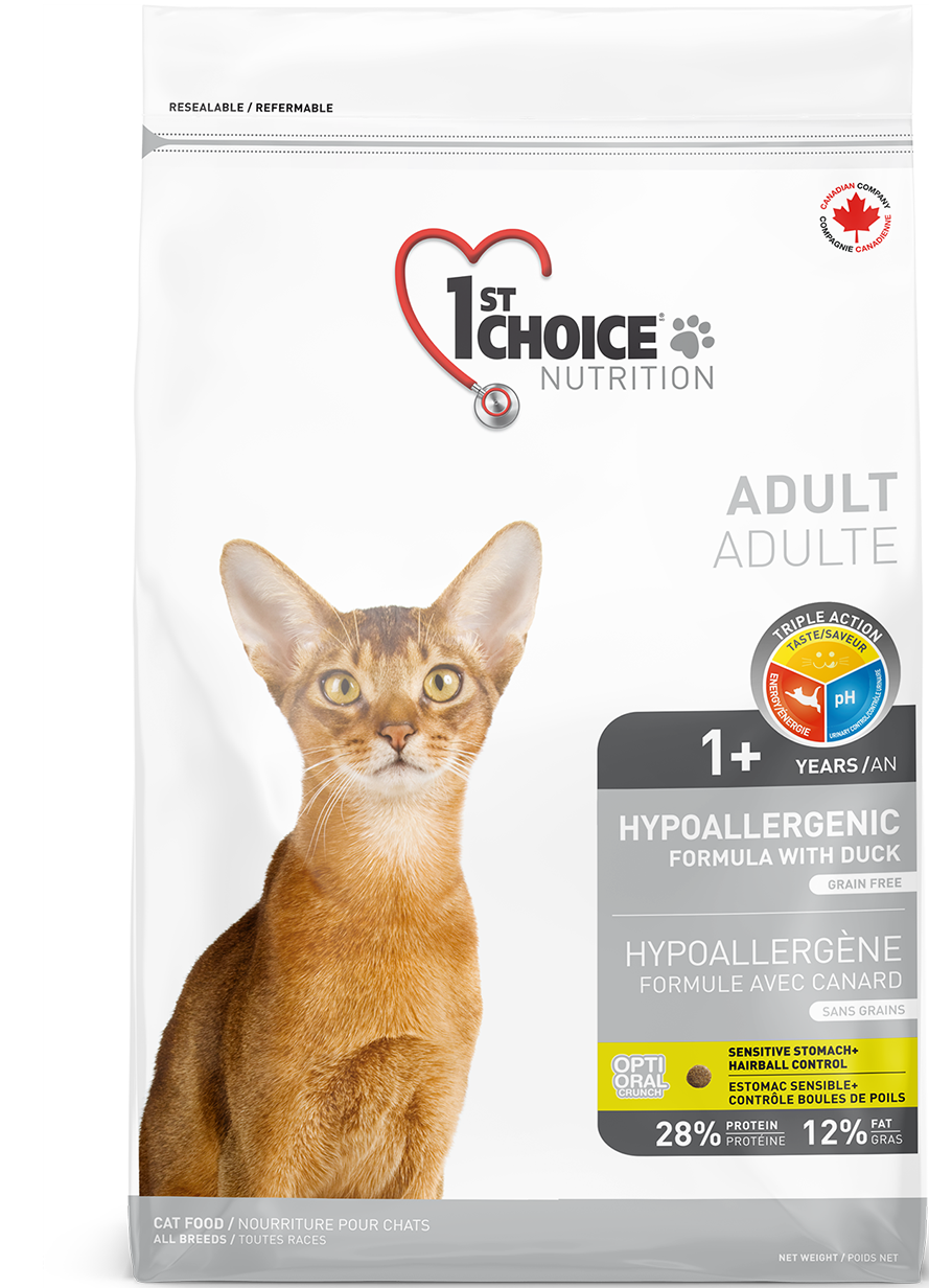 сухой корм 1st choice adult hypoallergenic гипоаллергенный для кошек
