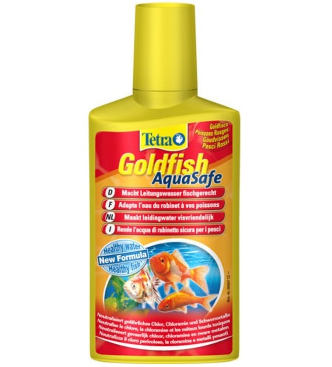 tetra aquasafe goldfish кондиционер для подготовки воды для золотых рыб 100 мл