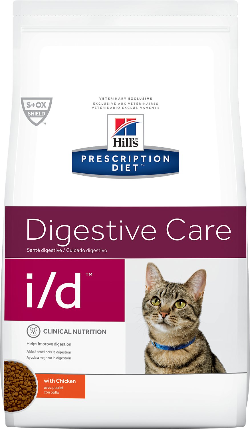 сухой корм для кошек "hill's prescription diet i/d gastrointestinal health" (хиллс ай/ди) нарушение пищеварения
