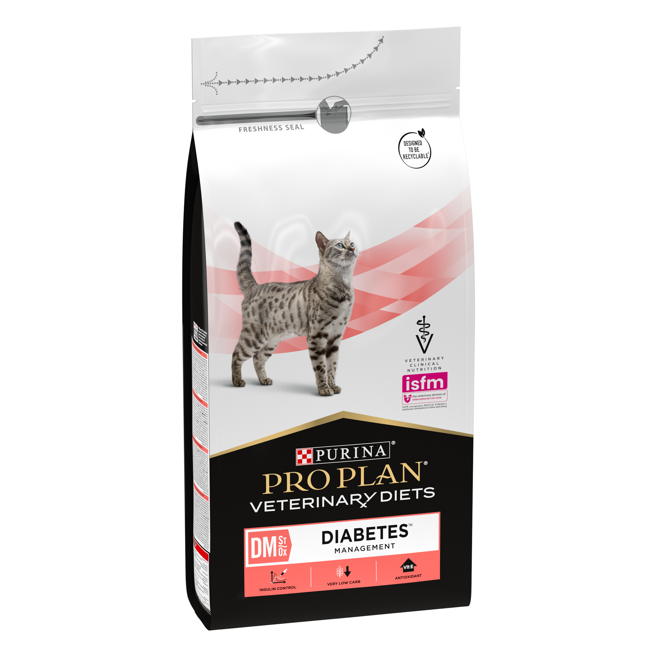 сухой корм для кошек "pro plan veterinary diets dm diabetes feline" (проплан) при диабете