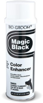 bio-groom magic black черный выставочный спрей-мелок 236 мл
