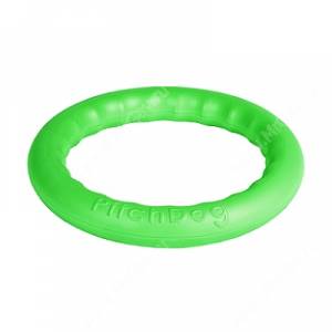кольцо для апортировки зеленое 20 см pitchdog