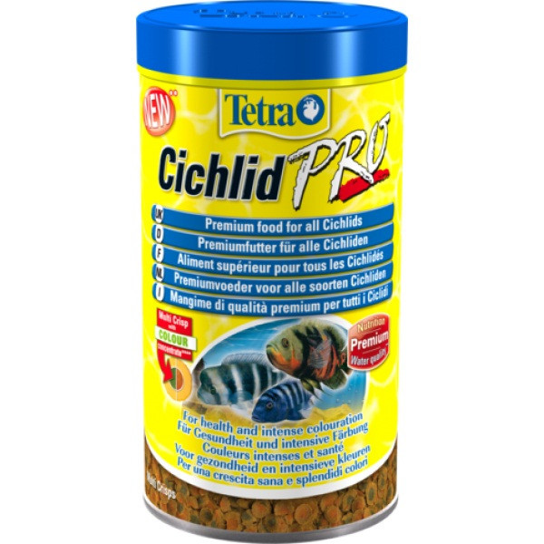 tetracichlid pro корм для цихлид в чипсах 500 мл