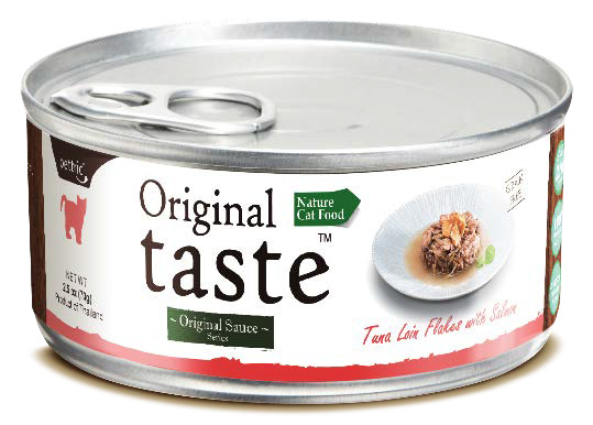 влажный корм для кошек "pettric original taste" (петтрик) тунцом и лососем в соусе, 70 г
