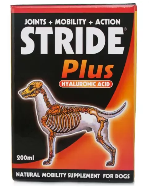 stride plus, кормовая добавка для лечения и профилактики заболеваний суставов для собак, 200 мл