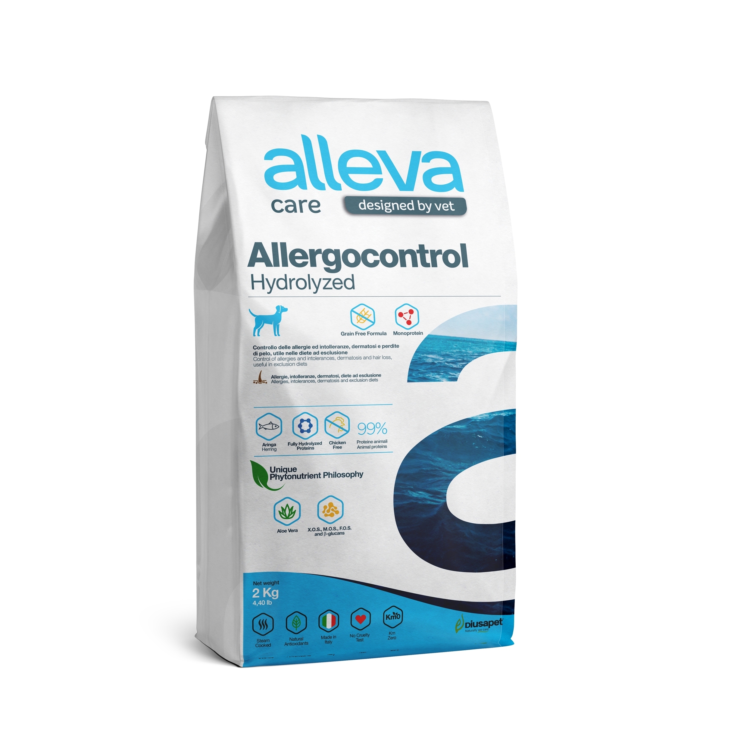 корм для собак "alleva care allergocontrol" (аллева кэр аллергоконтрол) для снижения пищевой непереносимости