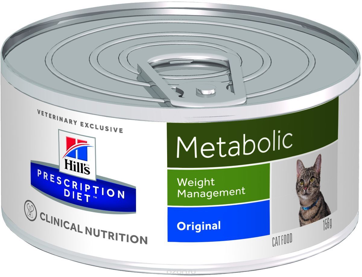 консервы для кошек "hill's диета metabolic" (хиллс) для коррекции веса