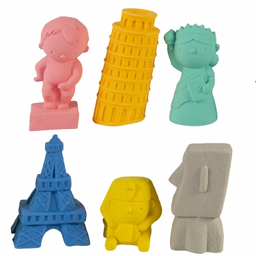 игрушка для собак "премиум пет мировые чудеса" статуя свободы (латекс)