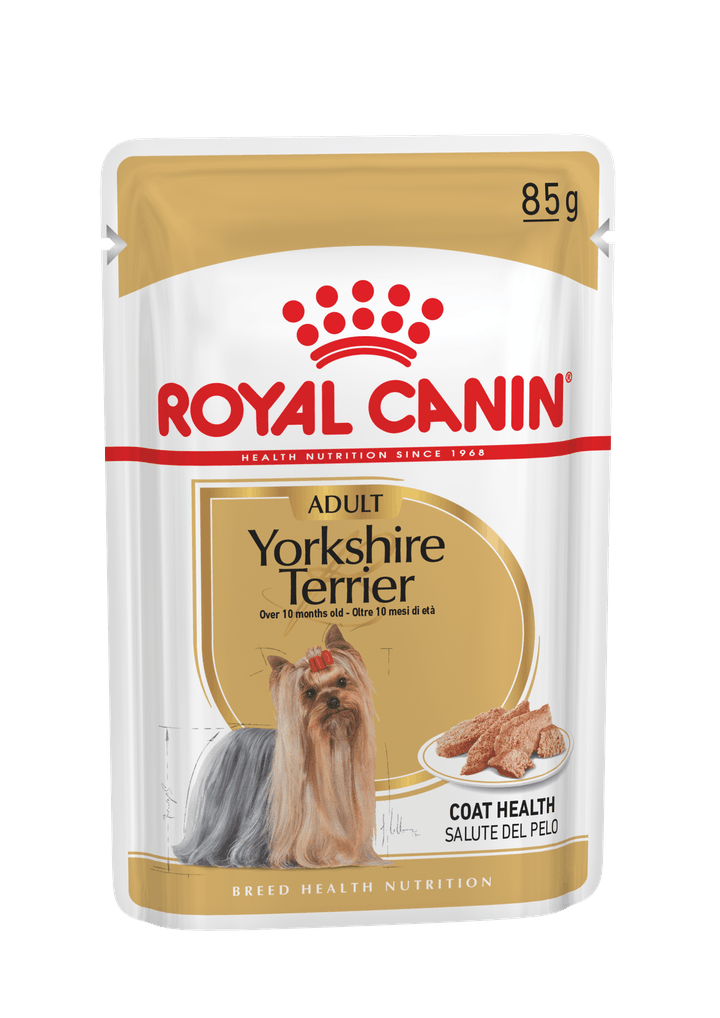 паучи для собак породы йоркширский терьер "royal canin yorkshire terrier adult"