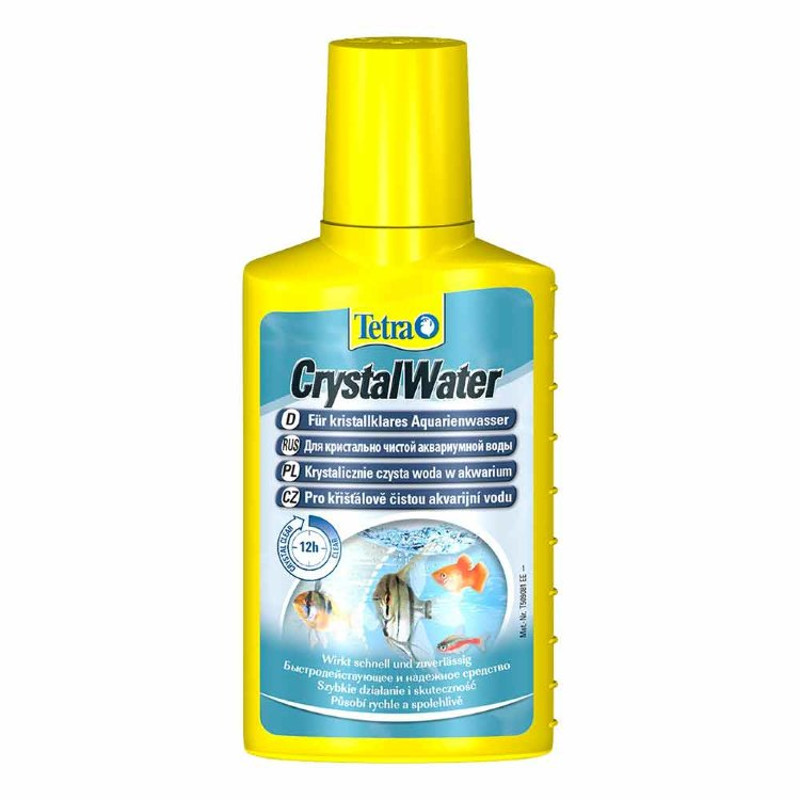 tetra crystal water средство для очистки воды от всех видов мути