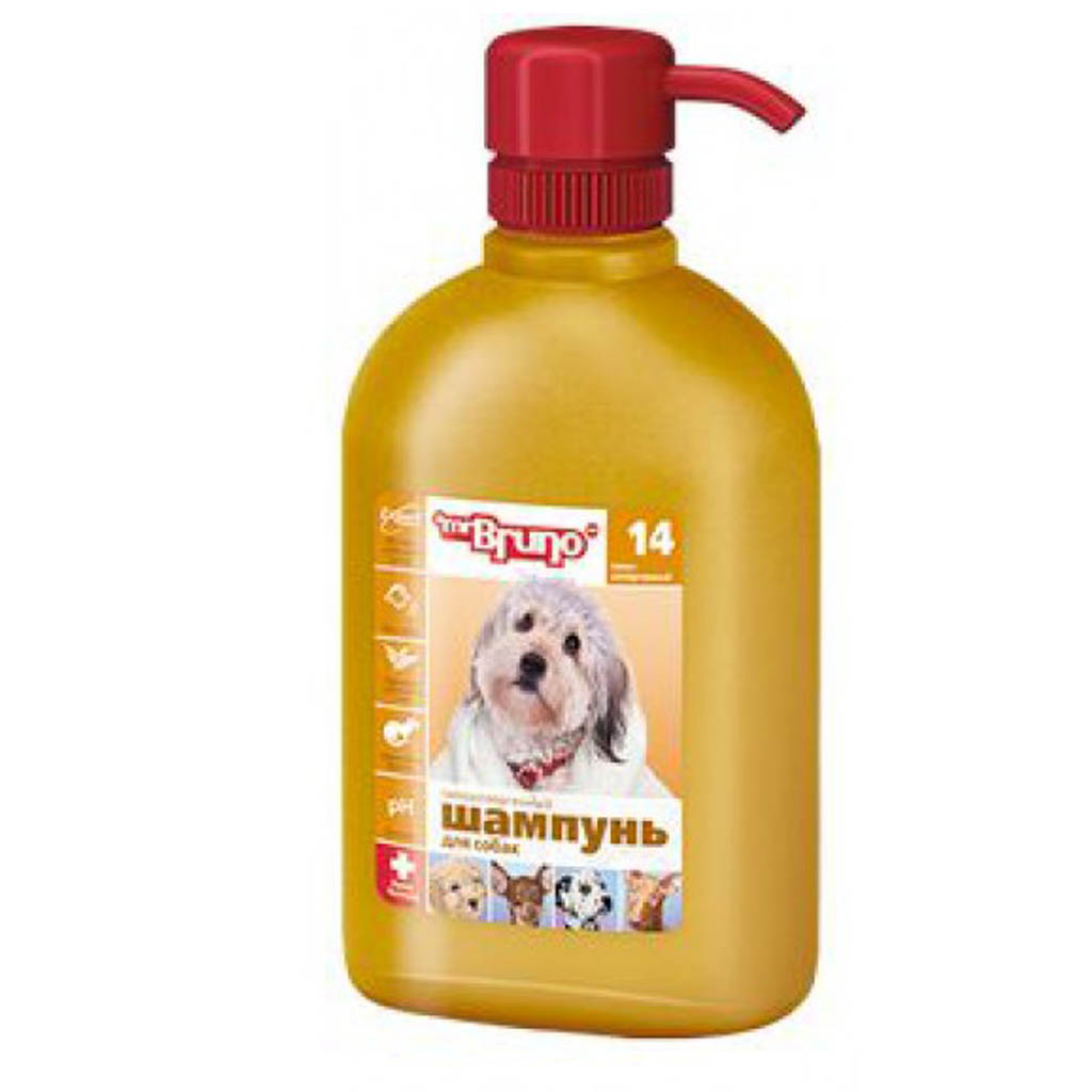 шампунь "mr.bruno №14" (мр.бруно) гипоаллергенный для собак, 350 мл