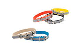 дарэлл 511014 чип ошейник экокожа со светоотражающей полосой 14мм*23-33см