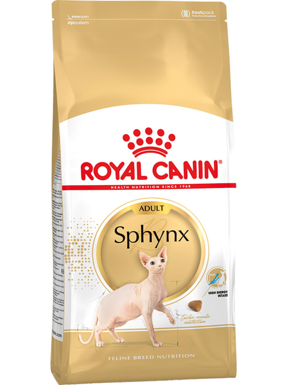 сухой корм royal canin sphynx adult для взрослых кошек породы сфинкс