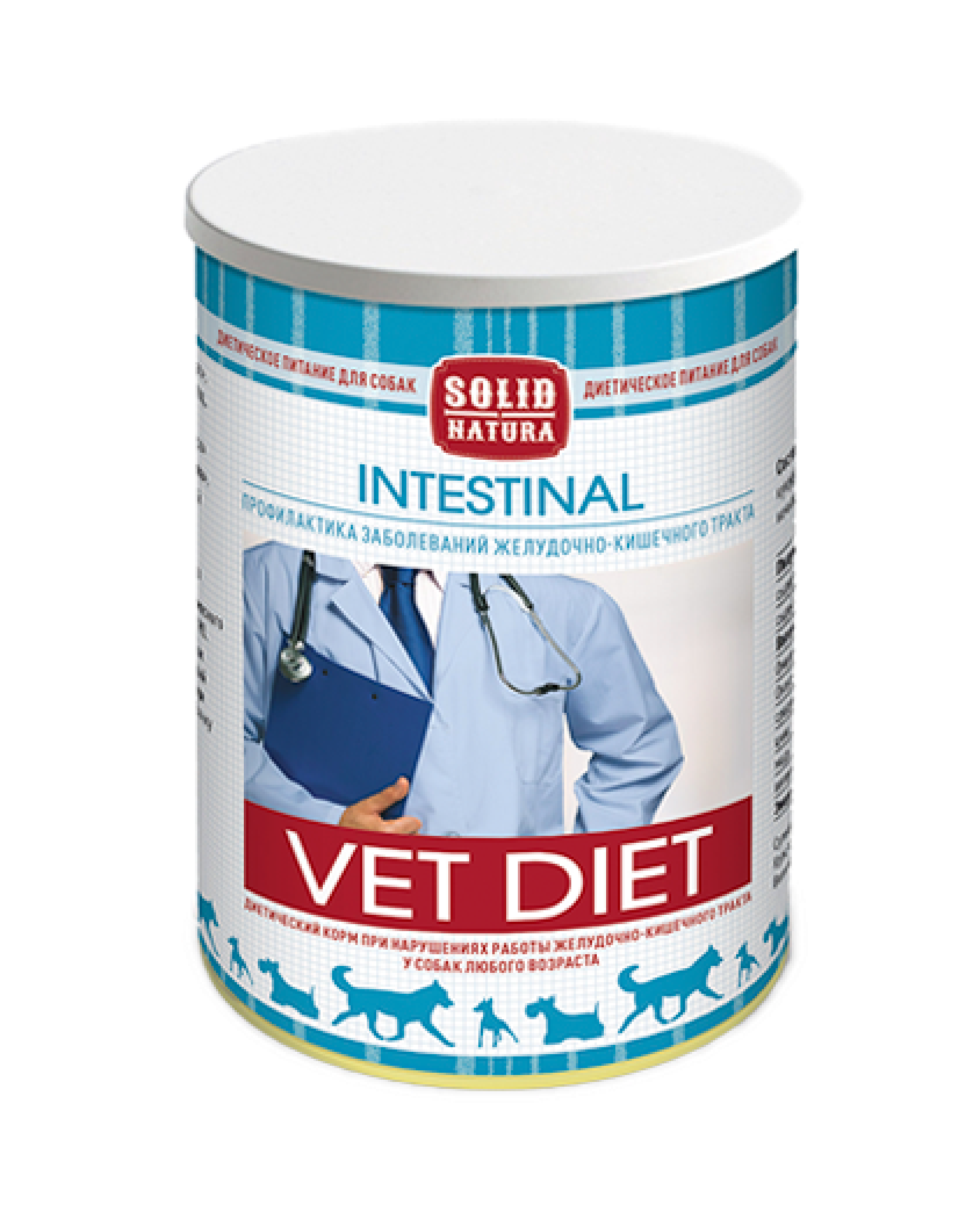 solid natura vet intestinal диета для собак влажный