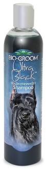 bio-groom ultra black шампунь-ополаскиватель для собак темного окраса 355 мл